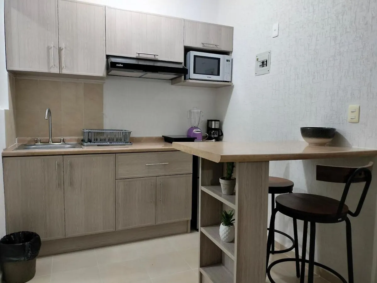 Semesterbostad Apartment With A Shared Pool In A Condominium Playa del Carmen